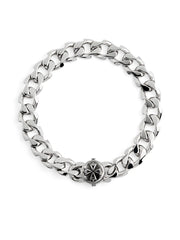 logo-engraved bracelet