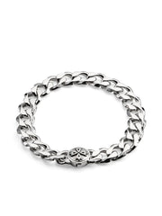 logo-engraved bracelet