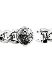 logo-engraved bracelet