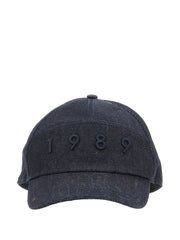 denim baseball cap
