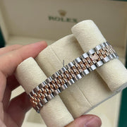 Rolex | Datejust | 279171 choc index jub | Gold/Steel | 28 mm | Gold/Steel | Brown | Automatic