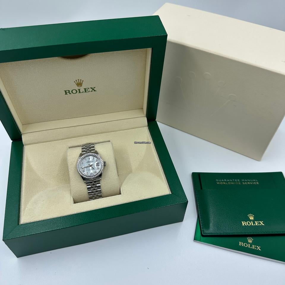 Rolex | Datejust | 279384RBR NG WHITE JUB | Steel | 28 mm | Steel | Mother of pearl | Automatic
