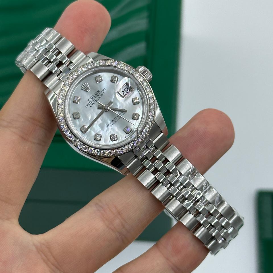 Rolex | Datejust | 279384RBR NG WHITE JUB | Steel | 28 mm | Steel | Mother of pearl | Automatic