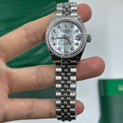 Rolex | Datejust | 279384RBR NG WHITE JUB | Steel | 28 mm | Steel | Mother of pearl | Automatic