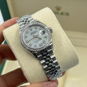 Rolex | Datejust | 279384RBR NG WHITE JUB | Steel | 28 mm | Steel | Mother of pearl | Automatic