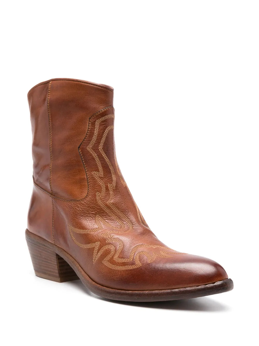 leather cowboy boots