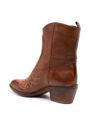 leather cowboy boots