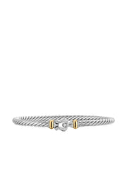 sterling silver Cable Flex bracelet
