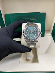 Rolex | Sky-Dweller | 336934 | Steel | 42 mm | Green | Automatic