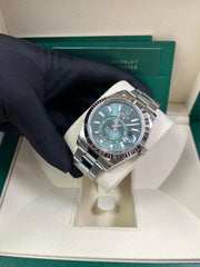 Rolex | Sky-Dweller | 336934 | Steel | 42 mm | Green | Automatic