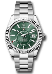 Rolex | Sky-Dweller | 336934 | Steel | 42 mm | Green | Automatic