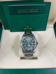 Rolex | Sky-Dweller | 336934 | Steel | 42 mm | Green | Automatic
