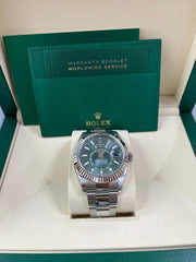 Rolex | Sky-Dweller | 336934 | Steel | 42 mm | Green | Automatic