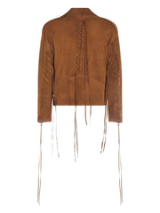 leather biker jacket