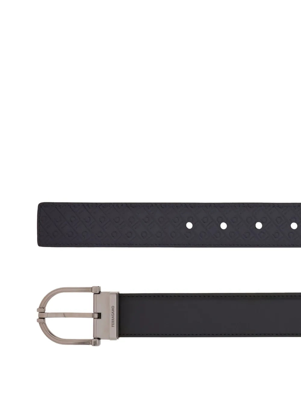 reversible leather belt