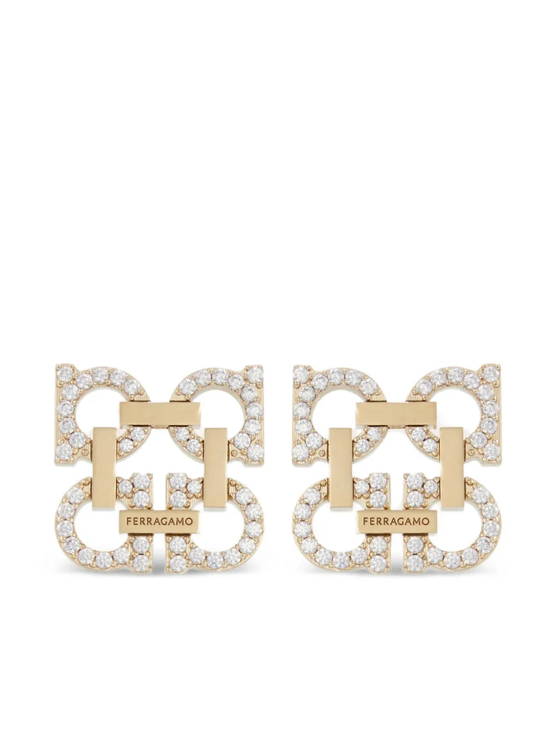 Gancini clip-on earrings
