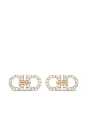 Double Gancini earrings