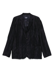 pinstriped blazer