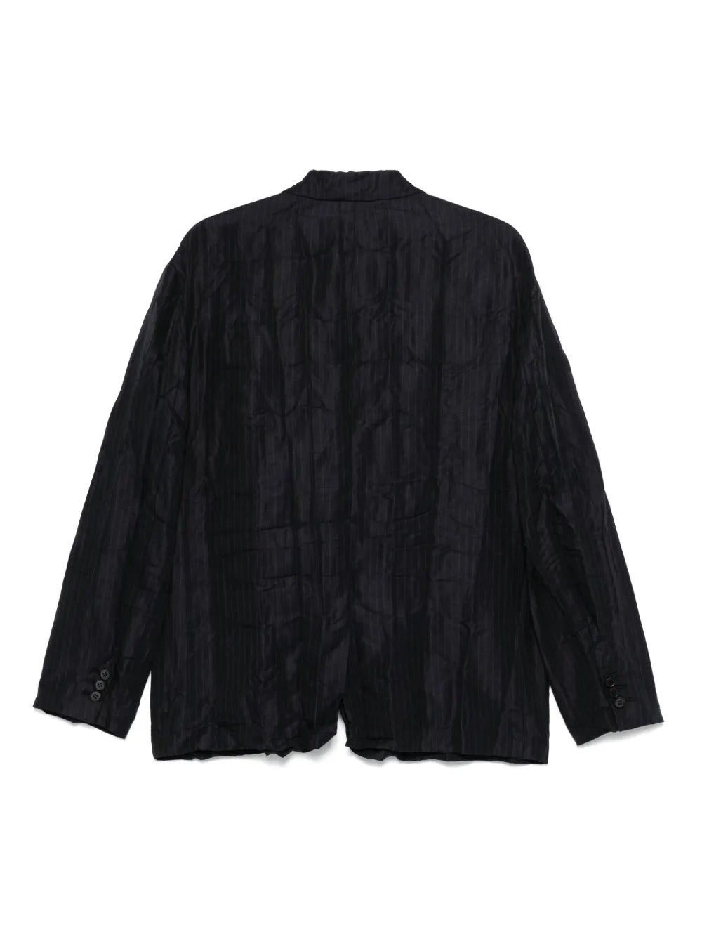 pinstriped blazer