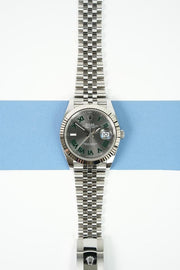Rolex | Datejust | 126334 Wimbledon | Steel | 41 mm | Steel | Grey | Automatic