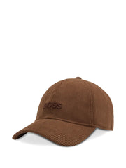 logo-embroidered cap