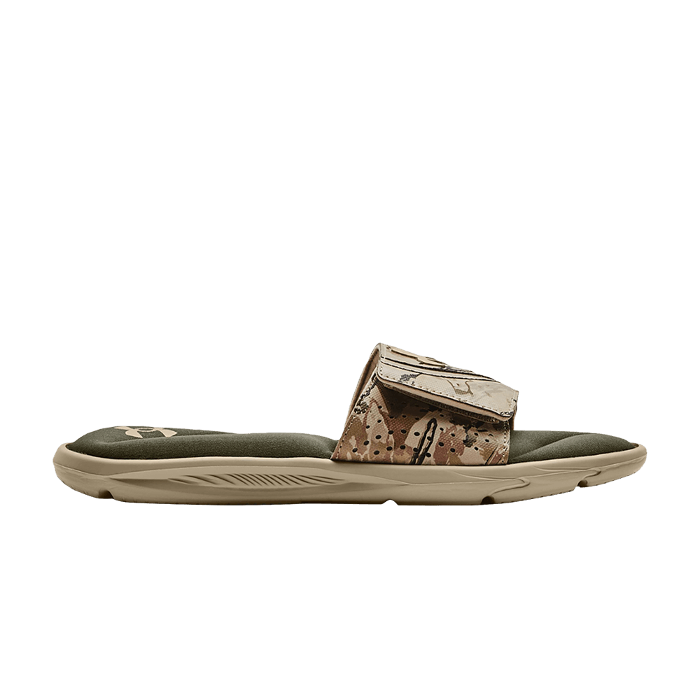 Under Armour Ignite 6 Graphic Strap Slide Khaki Base Camo