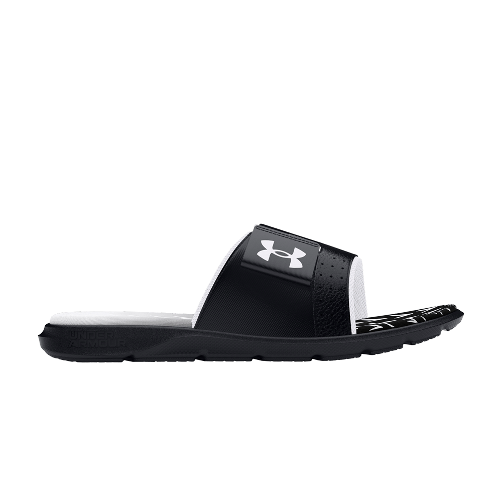 Under Armour Mercenary Slide Black White