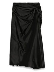 satin midi dress