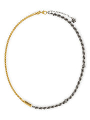 logo-engraved necklace