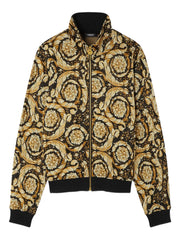 Barocco jacquard sweatshirt