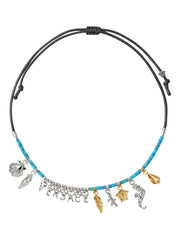 Icons De La Mer beaded necklace