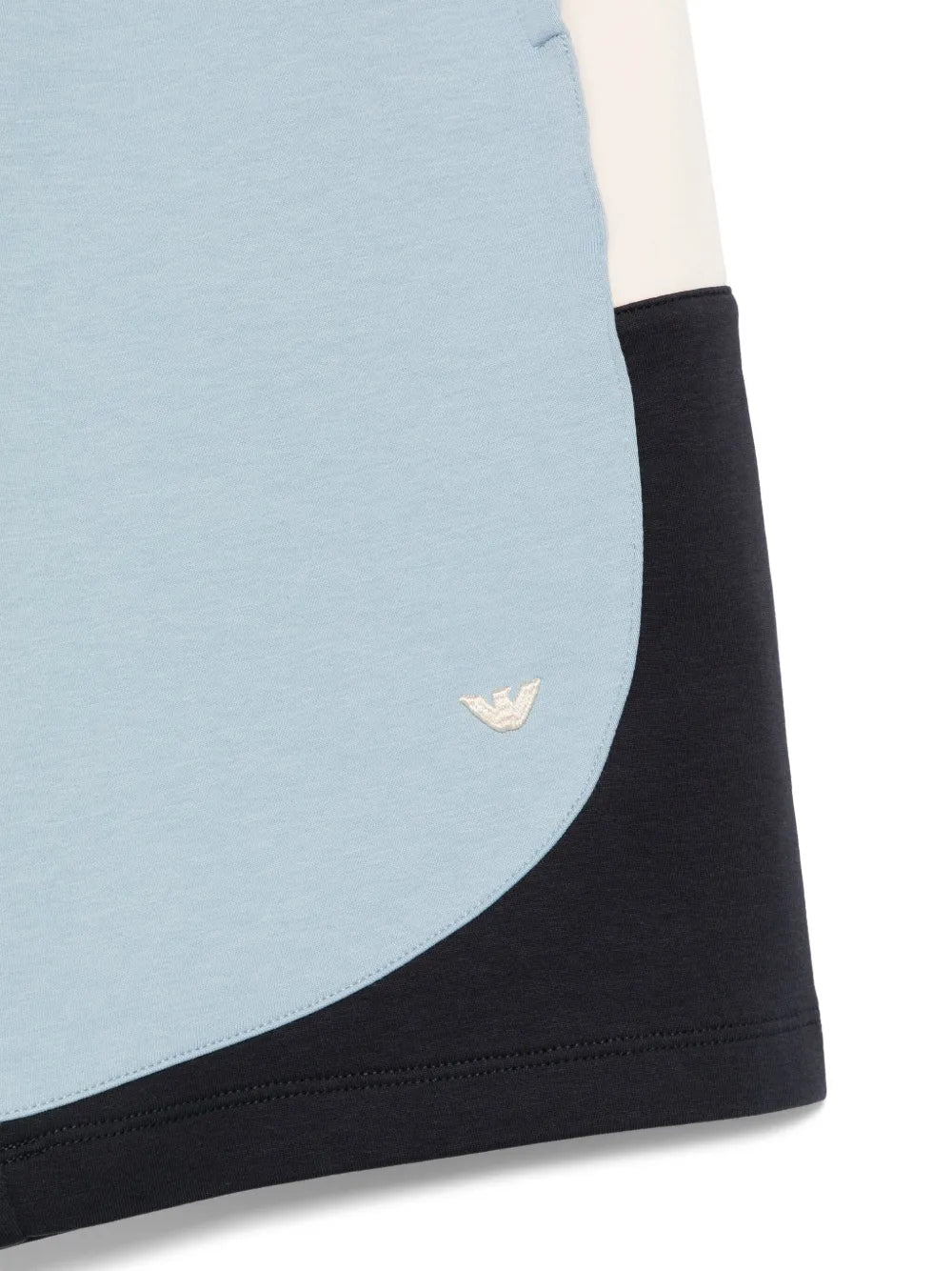 colour-block shorts
