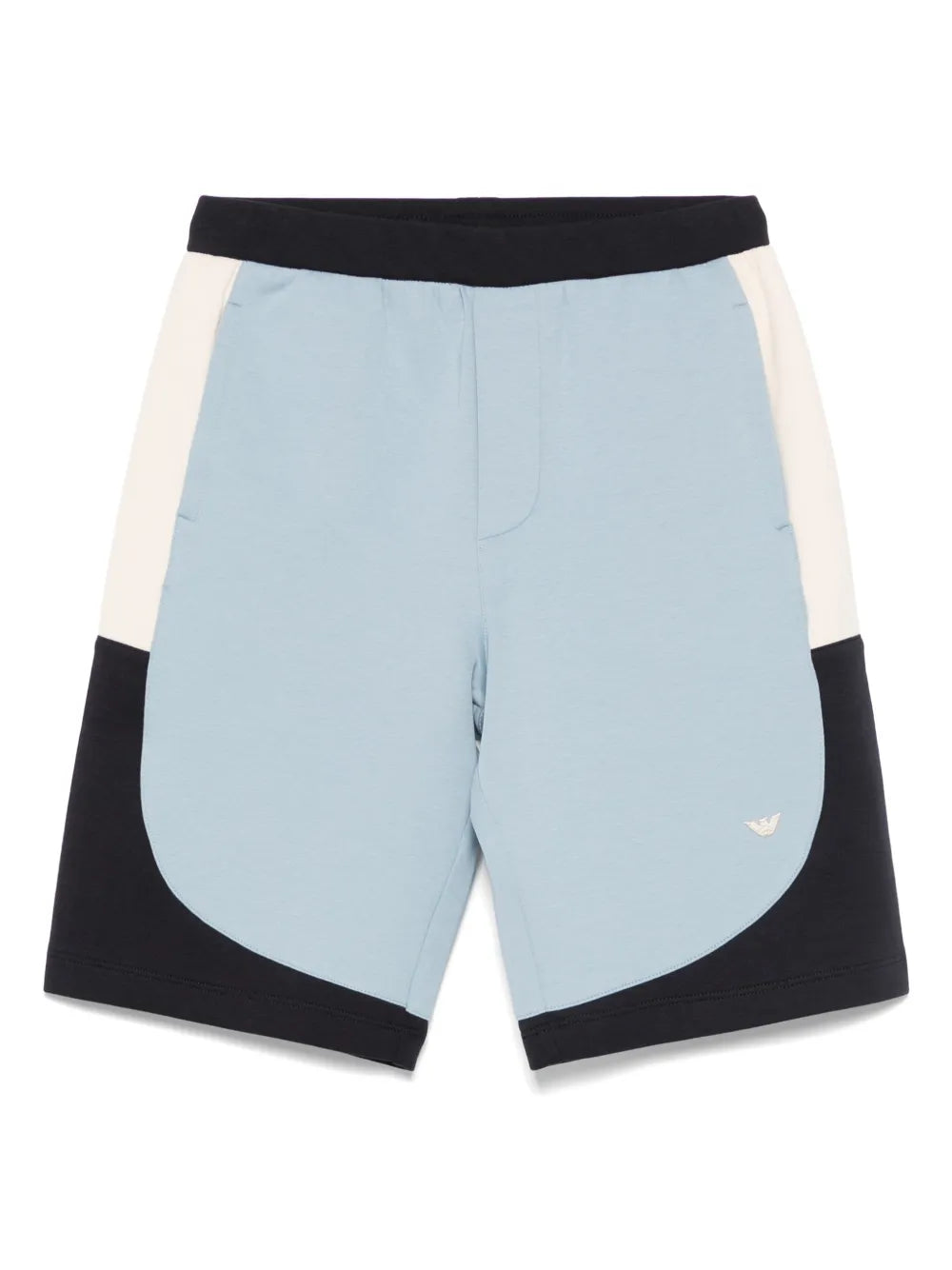 colour-block shorts