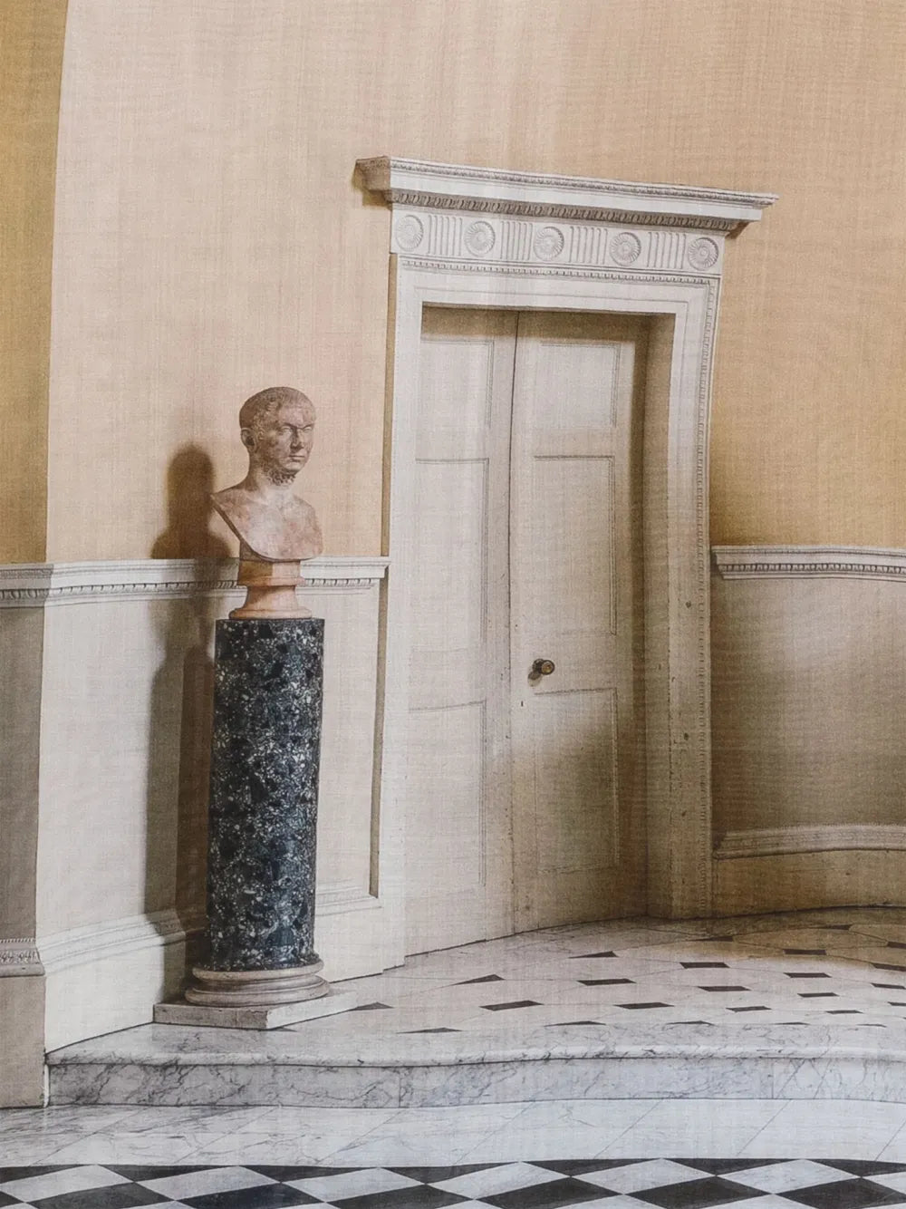 Syon House-print scarf