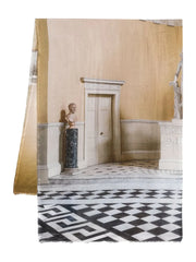 Syon House-print scarf