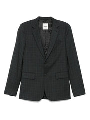 plaid blazer