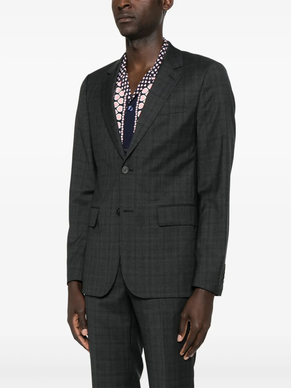 plaid blazer