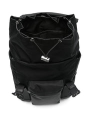 logo-lettering backpack