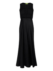 satin midi dress