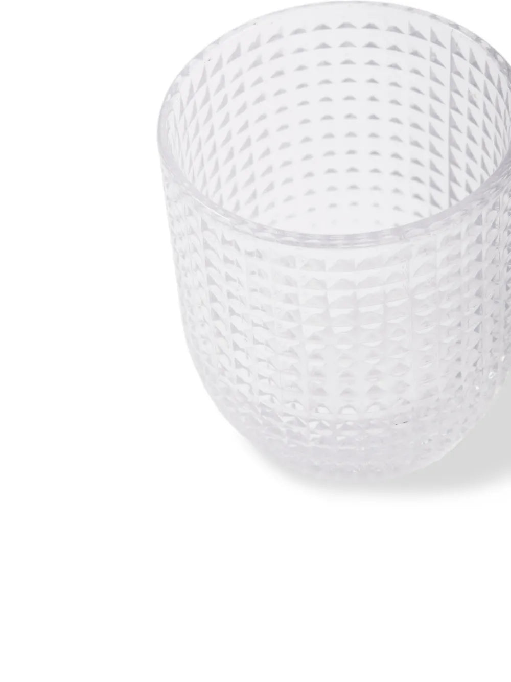 Rooftop textured glass tumbler (set of four)