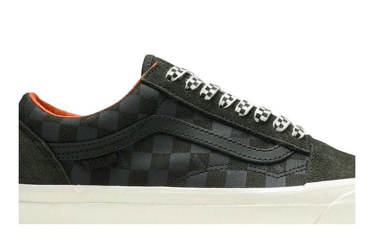 Porter-Yoshida & Co. x Vans OG Old Skool LX Green Floral Checkerboard