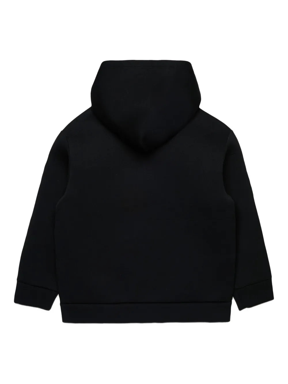 logo print hooded jacket
