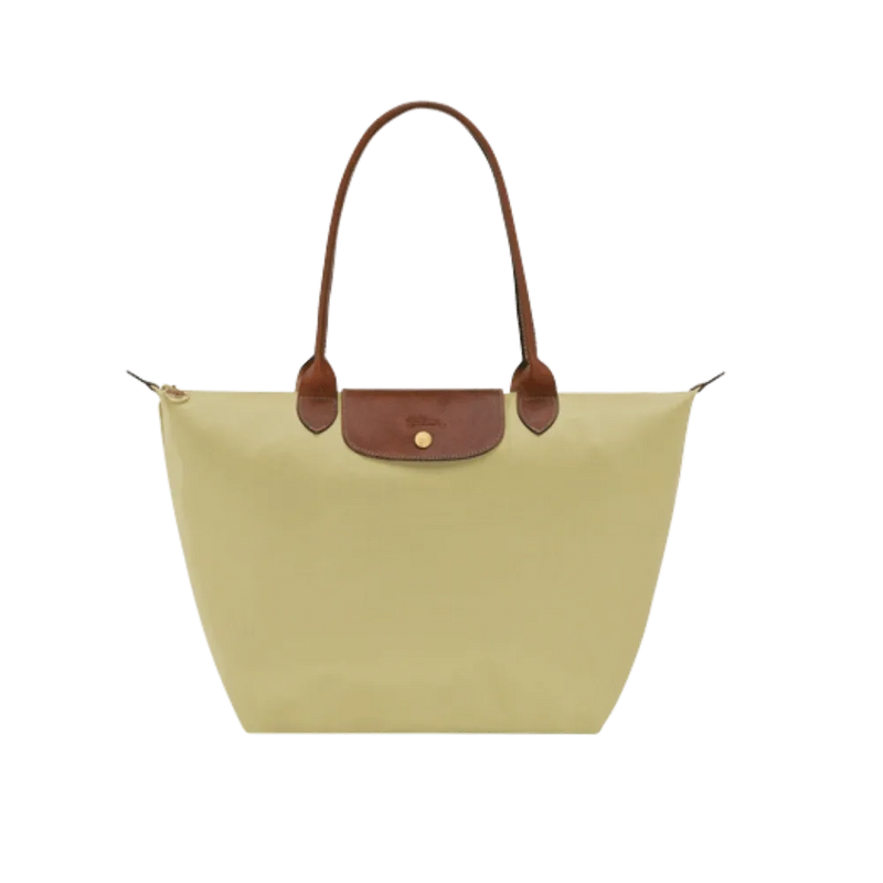 Longchamp Le Pliage Original L Tote bag Pistachio - Recycled canvas
