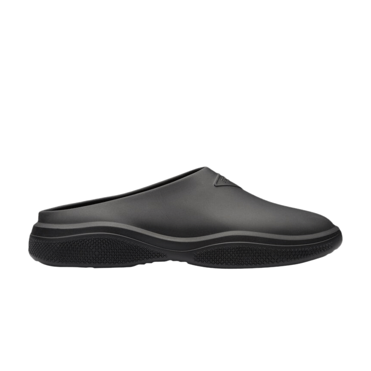 Prada Foam Rubber Mules Black
