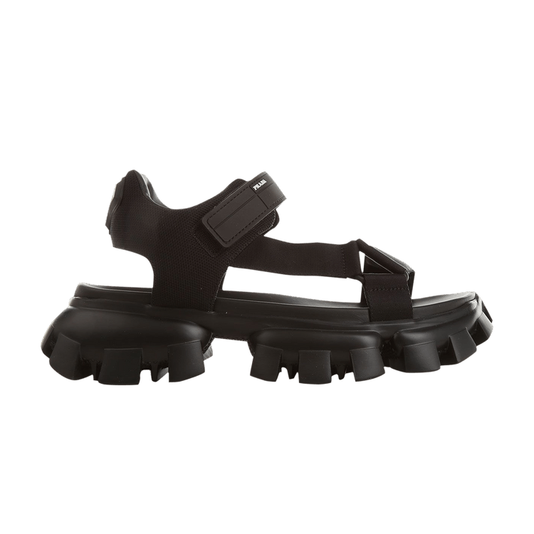 Prada Nastro Sandal Black
