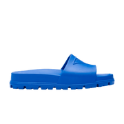 Prada Rubber Slide Sapphire Blue