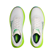 Hoka Mach 6 White/Neon Lime