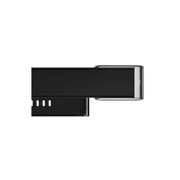Whoop 5.0 Leatherluxe Straight Black/Cream with Titanium Band (12 Month Peak Subscription Included)