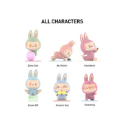 Pop Mart Labubu The Monsters Lazy Yoga Series Figures Sealed Case