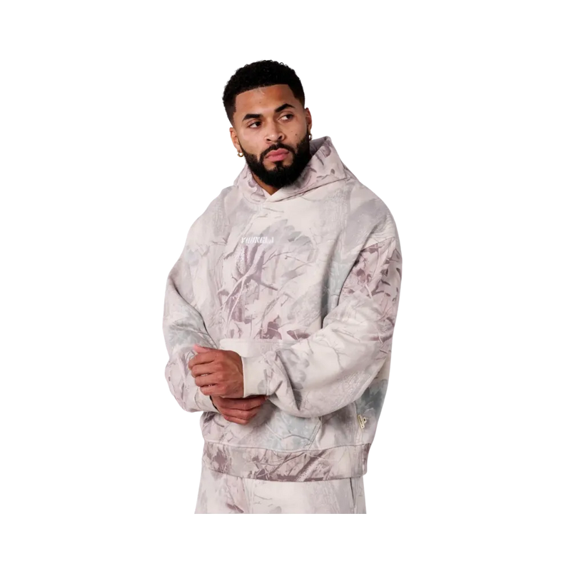 YoungLA Tree Camo Collection Pullover Hoodies Desert Tan Tree Camo
